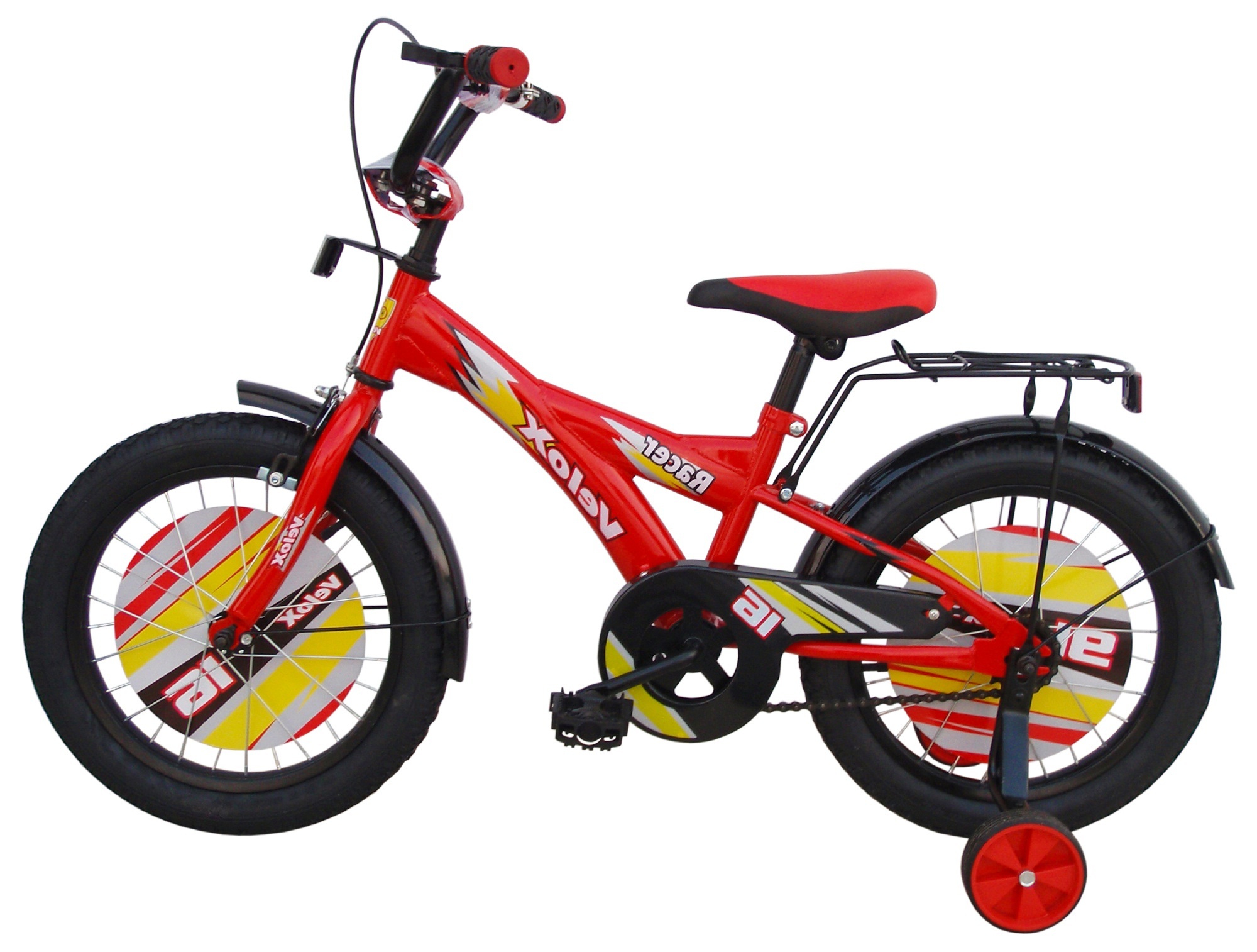 Двухколесный велосипед Velox 1633 красный